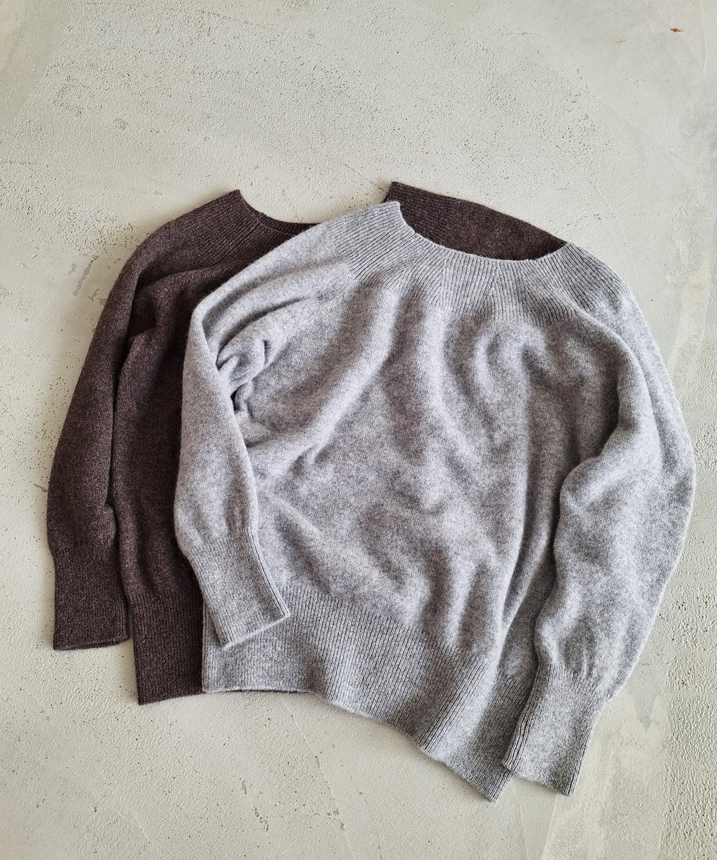 CristaSeya アルパカ ウール カジュアル ラグランスリーブ ニットL CristaSeya アルパカ ウール カジュアル ラグランスリーブ